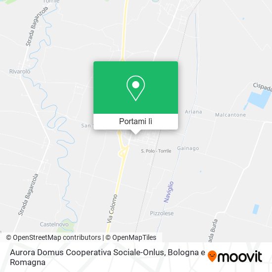 Mappa Aurora Domus Cooperativa Sociale-Onlus