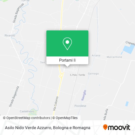 Mappa Asilo Nido Verde Azzurro
