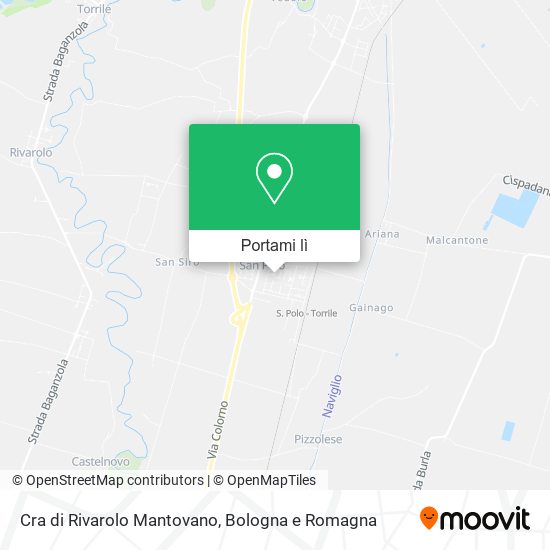 Mappa Cra di Rivarolo Mantovano