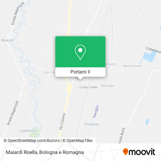 Mappa Maiardi Roella