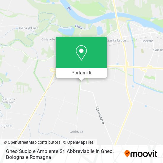 Mappa Gheo Suolo e Ambiente Srl Abbreviabile in Gheo