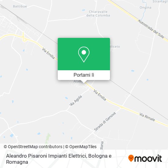 Mappa Aleandro Pisaroni Impianti Elettrici