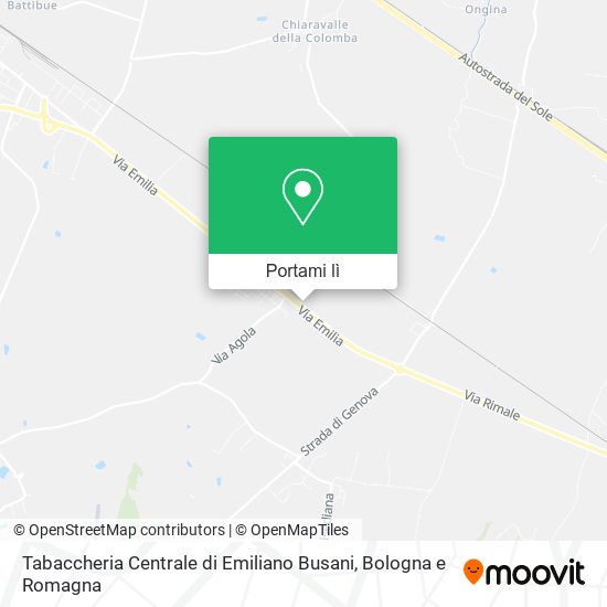 Mappa Tabaccheria Centrale di Emiliano Busani