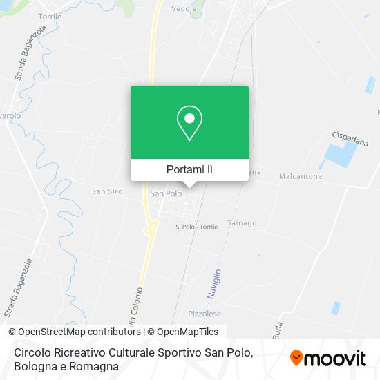 Mappa Circolo Ricreativo Culturale Sportivo San Polo