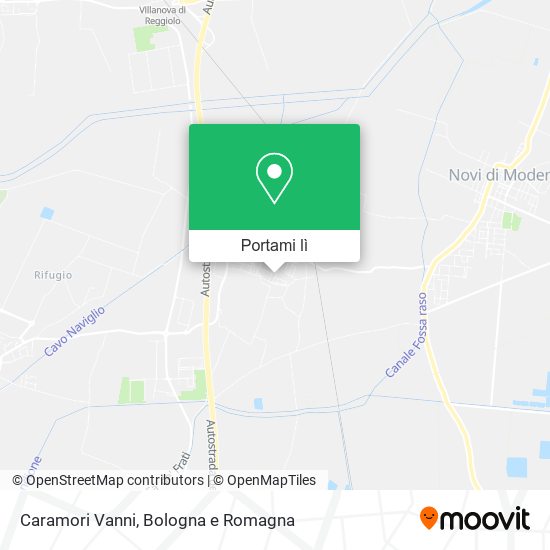 Mappa Caramori Vanni