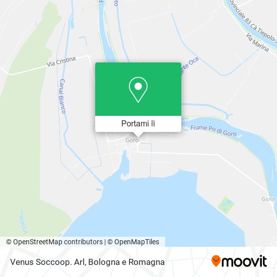 Mappa Venus Soccoop. Arl