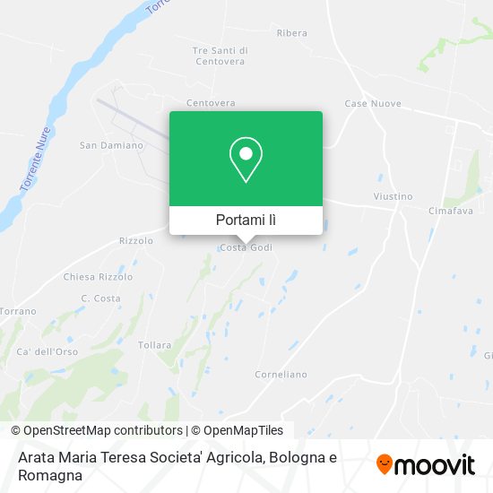 Mappa Arata Maria Teresa Societa' Agricola