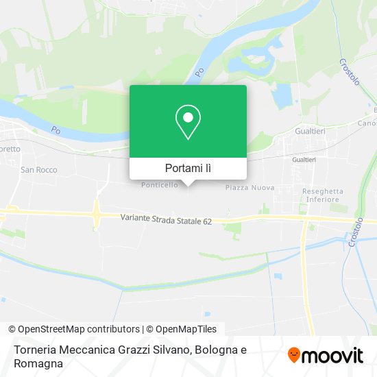 Mappa Torneria Meccanica Grazzi Silvano