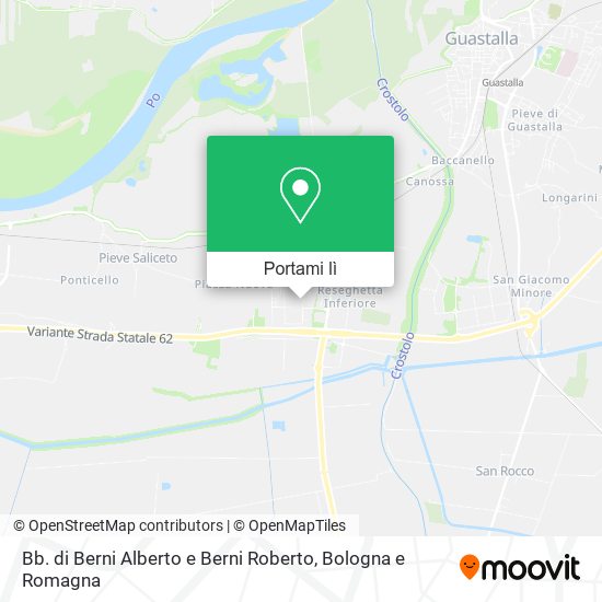 Mappa Bb. di Berni Alberto e Berni Roberto