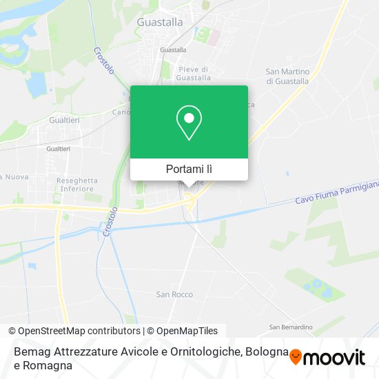 Mappa Bemag Attrezzature Avicole e Ornitologiche