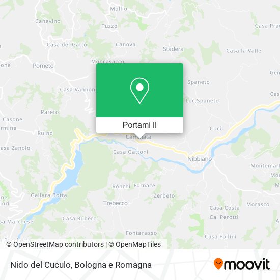 Mappa Nido del Cuculo
