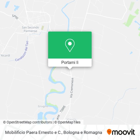 Mappa Mobilificio Paera Ernesto e C.
