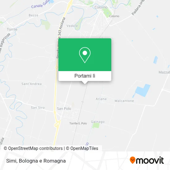 Mappa Simi
