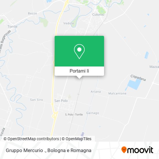 Mappa Gruppo Mercurio .