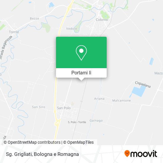 Mappa Sg. Grigliati