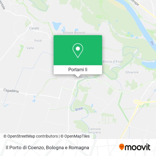 Mappa Il Porto di Coenzo