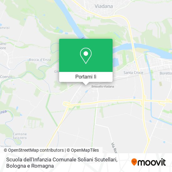 Mappa Scuola dell'Infanzia Comunale Soliani Scutellari