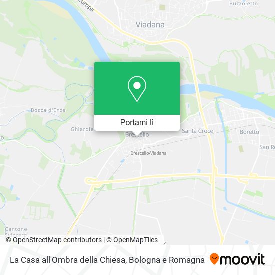Mappa La Casa all'Ombra della Chiesa