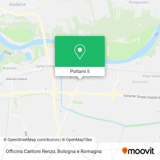 Mappa Officina Cantoni Renzo