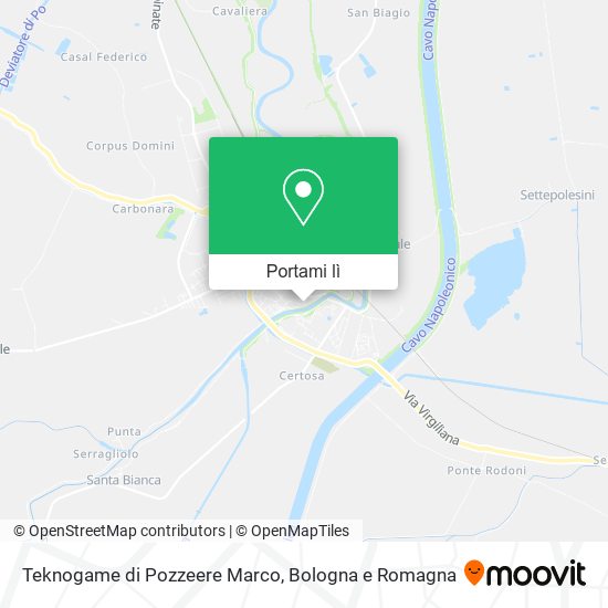 Mappa Teknogame di Pozzeere Marco