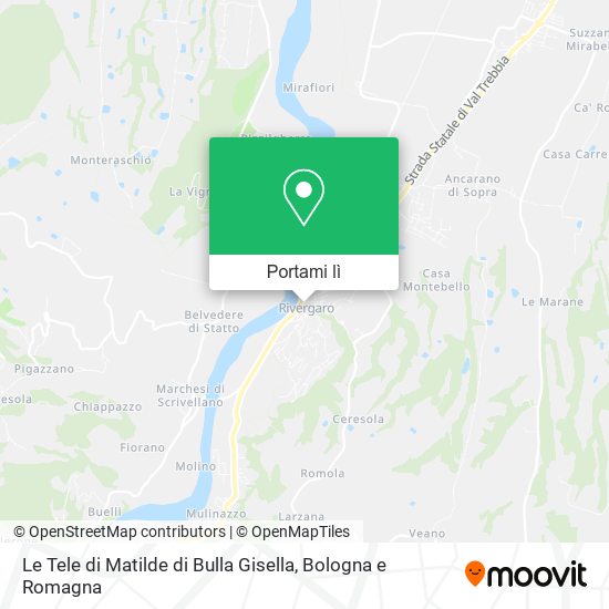 Mappa Le Tele di Matilde di Bulla Gisella