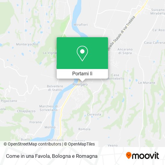 Mappa Come in una Favola