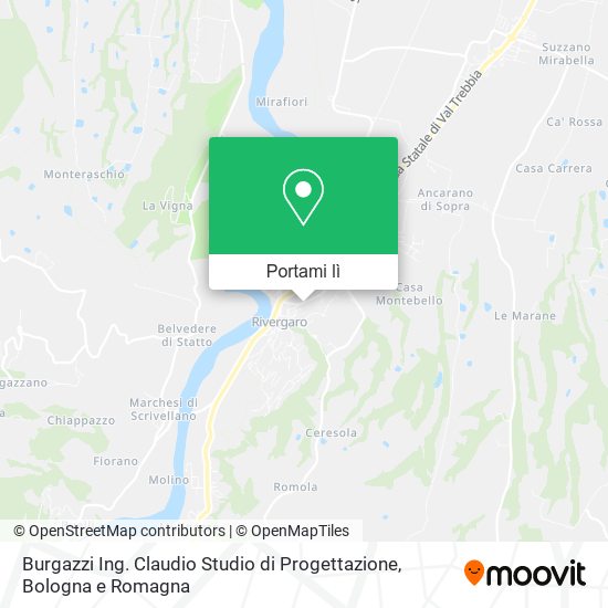 Mappa Burgazzi Ing. Claudio Studio di Progettazione