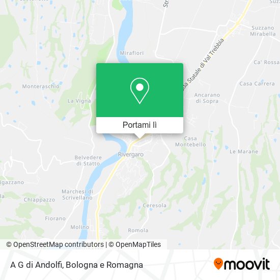 Mappa A G di Andolfi
