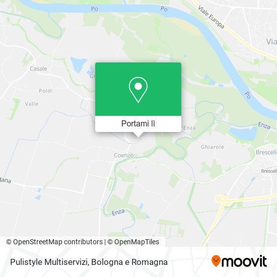 Mappa Pulistyle Multiservizi