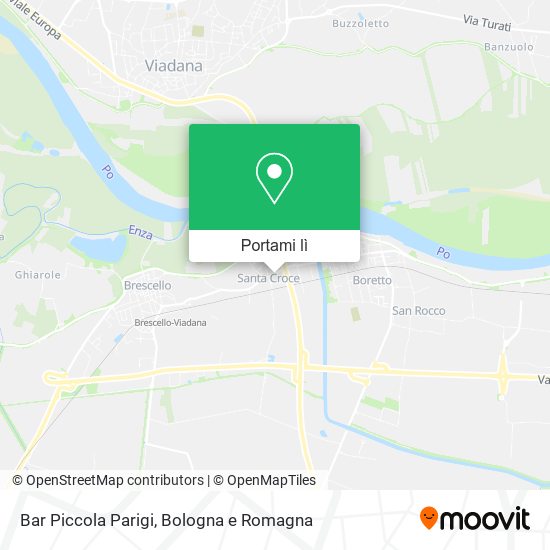 Mappa Bar Piccola Parigi