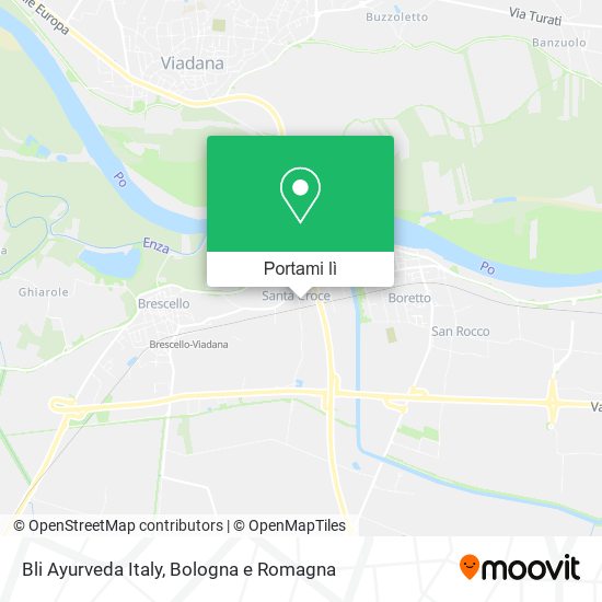 Mappa Bli Ayurveda Italy