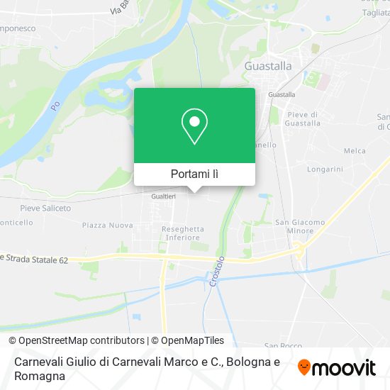Mappa Carnevali Giulio di Carnevali Marco e C.