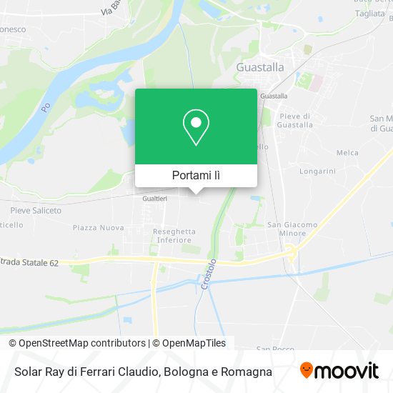 Mappa Solar Ray di Ferrari Claudio