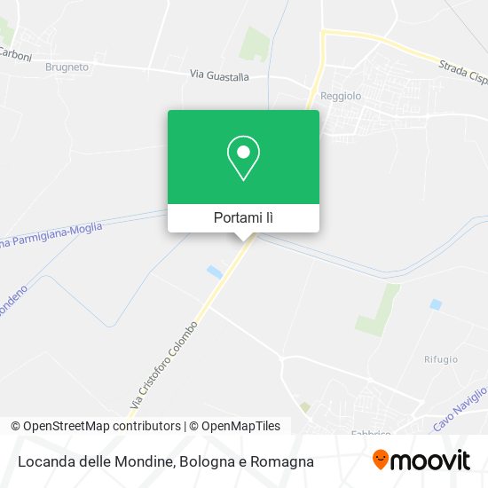 Mappa Locanda delle Mondine