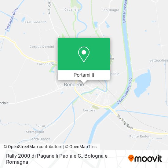 Mappa Rally 2000 di Paganelli Paola e C.