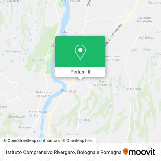 Mappa Istituto Comprensivo Rivergaro