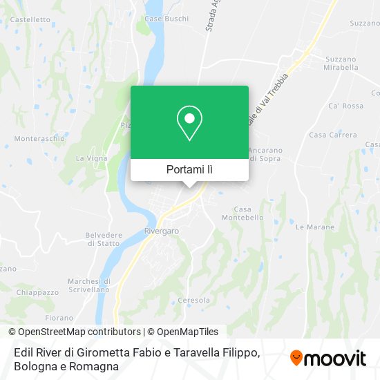 Mappa Edil River di Girometta Fabio e Taravella Filippo