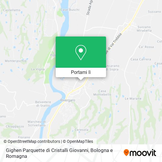 Mappa Gighen Parquette di Cristalli Giovanni