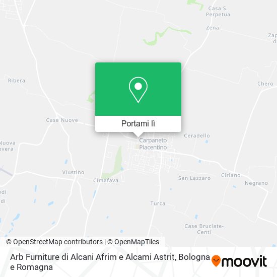 Mappa Arb Furniture di Alcani Afrim e Alcami Astrit