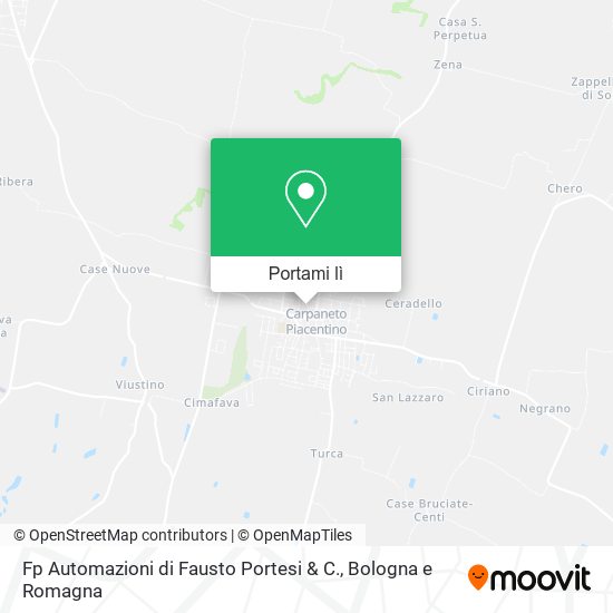 Mappa Fp Automazioni di Fausto Portesi & C.