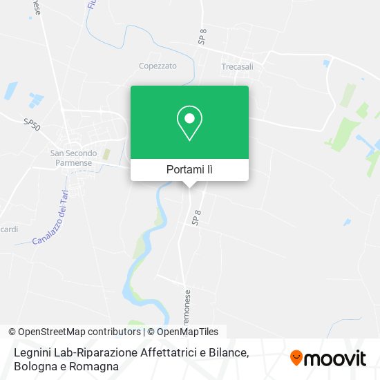 Mappa Legnini Lab-Riparazione Affettatrici e Bilance
