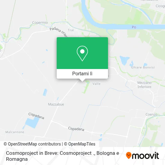 Mappa Cosmoproject in Breve: Cosmoproject .