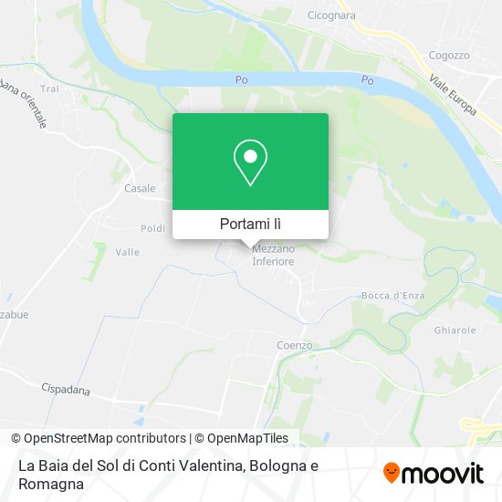 Mappa La Baia del Sol di Conti Valentina