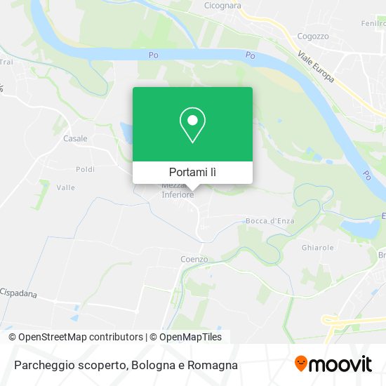 Mappa Parcheggio scoperto