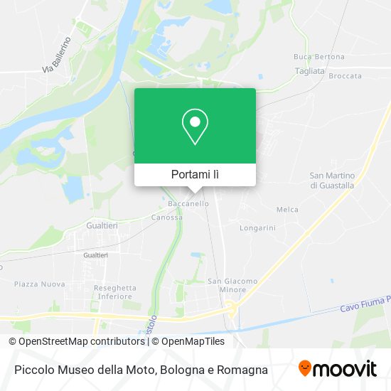 Mappa Piccolo Museo della Moto