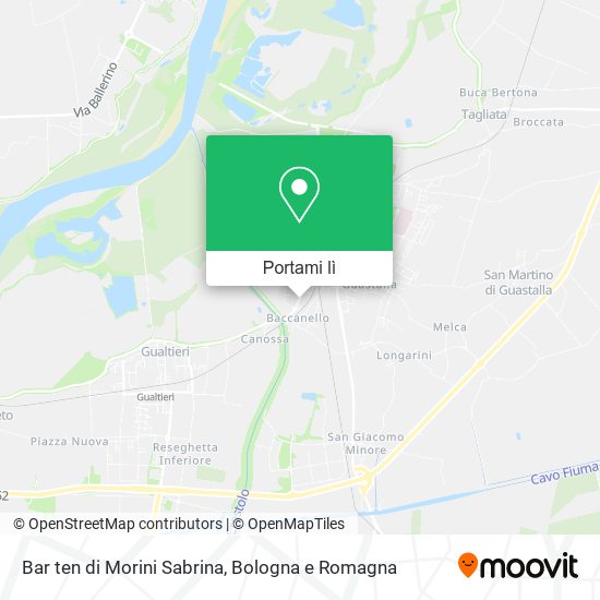 Mappa Bar ten di Morini Sabrina