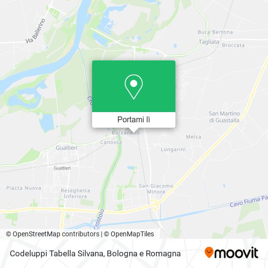 Mappa Codeluppi Tabella Silvana