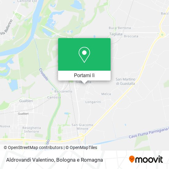 Mappa Aldrovandi Valentino
