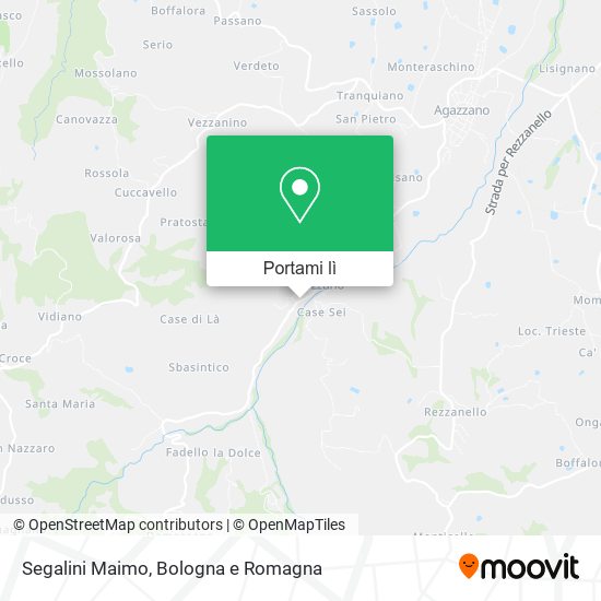 Mappa Segalini Maimo