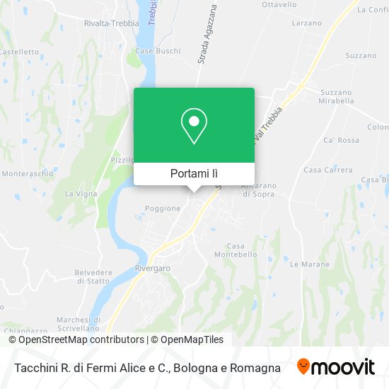 Mappa Tacchini R. di Fermi Alice e C.